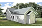 Ranch House Plan Rear Photo 02 - Albury Grove Southern Home 028D-0110 - Shop House Plans and More