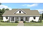 Arts & Crafts House Plan Front of House 028D-0113