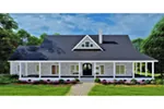 Acadian House Plan Front Photo 03 - Coastal Springs Southern Home 028D-0114 - Shop House Plans and More