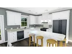 Modern Farmhouse Plan Kitchen Photo 01 - Wildgrove Country Home 028D-0118 - Shop House Plans and More