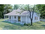 Modern Farmhouse Plan Rear Photo 02 - Wildgrove Country Home 028D-0118 - Shop House Plans and More