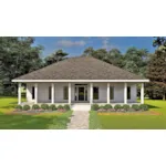 Front of Home - Spring Cove Country Home 028D-0126 - Shop House Plans and More