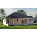 Rear Photo 01 - Spring Cove Country Home 028D-0126 - Shop House Plans and More