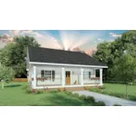 House Plan Front of Home 028D-0130