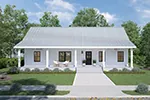 Farmhouse Plan Front of Home - 028D-0134 | House Plans and More