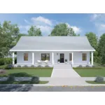 Country House Plan Front of House 028D-0134