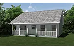Lake House Plan Rear Photo 01 - 028D-0138 | House Plans and More