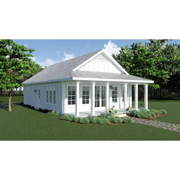 Country House Plan Front of Home - Dove Harbor Modern Farmhouse 028D-0139 | House Plans and More