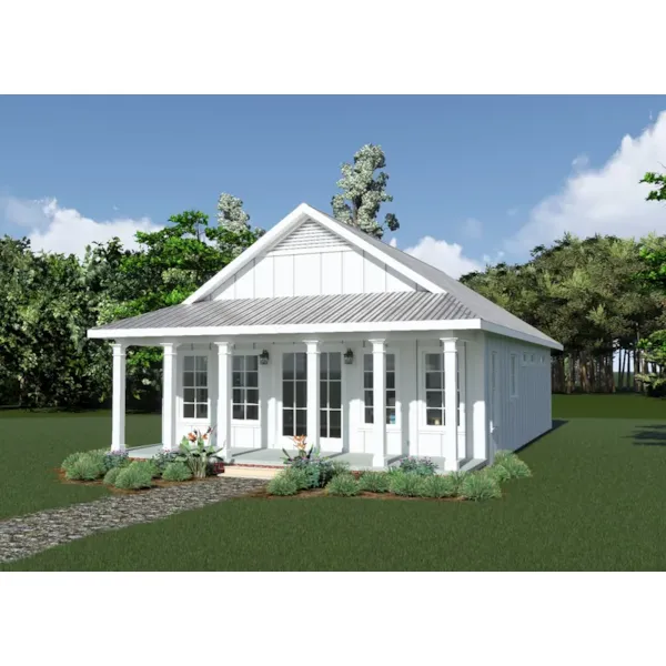 Country House Plan Front Photo 01 - Dove Harbor Modern Farmhouse 028D-0139 | House Plans and More