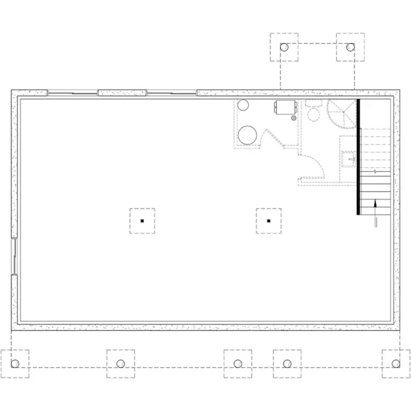 Basement Floor - Gracefield Country Home 032D-0001 - Search House Plans and More