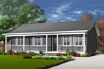 Front Photo 01 - Gracefield Country Home 032D-0001 - Search House Plans and More