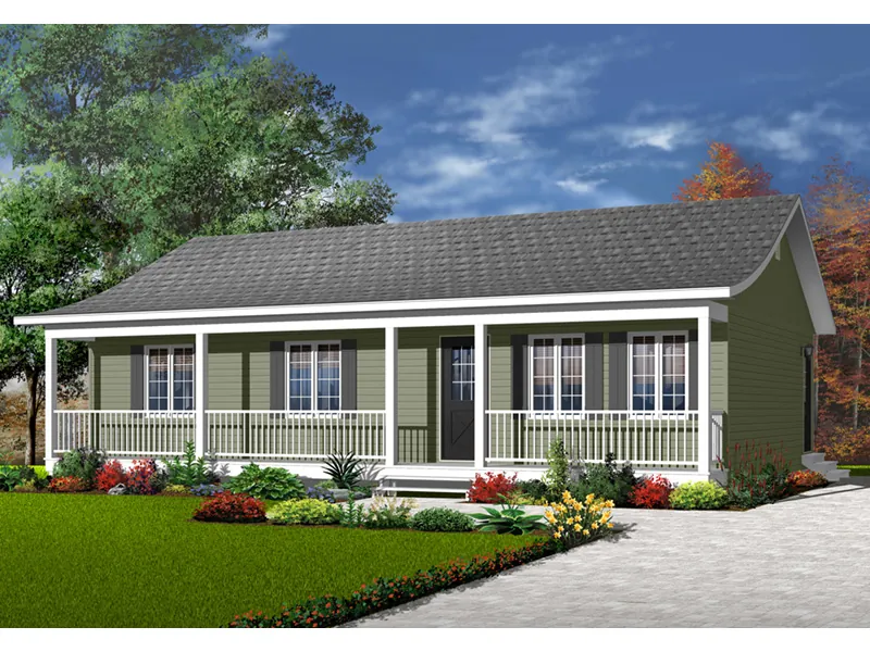 Front Photo 03 - Gracefield Country Home 032D-0001 - Search House Plans and More