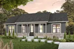 Front Photo 02 - St. Alban Ranch Home 032D-0007 - Shop House Plans and More