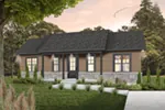 Front Photo 03 - St. Alban Ranch Home 032D-0007 - Shop House Plans and More