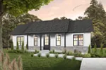 Front Photo 04 - St. Alban Ranch Home 032D-0007 - Shop House Plans and More
