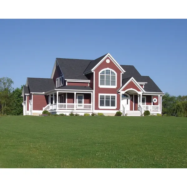 Southern Home With Risen Front Porch And Impressive Style