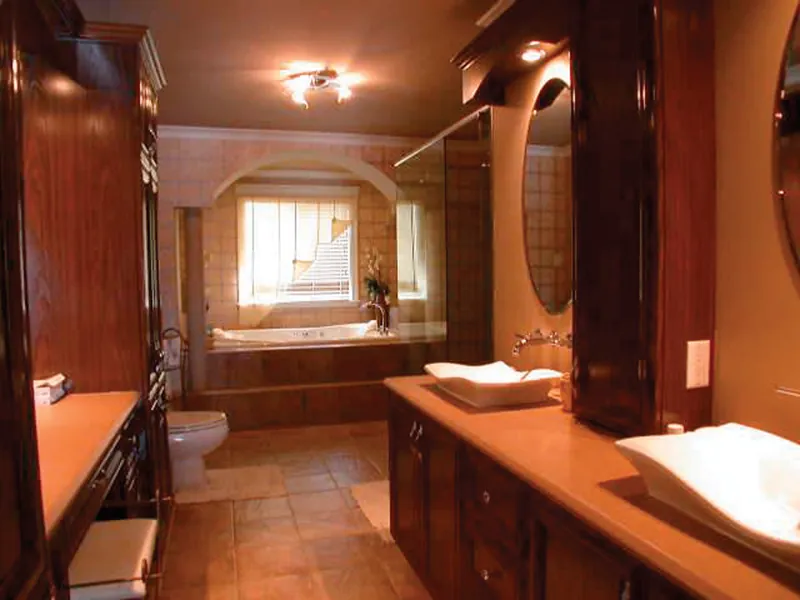 Traditional House Plan Bathroom Photo - Normandale European Home 032D-0023 - Shop House Plans and More