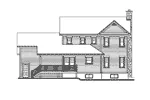 Rear Elevation - Troy Arts And Crafts Home 032D-0025 - Shop House Plans and More