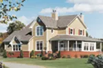 Front Photo 01 - Bissett Creek Country Farmhouse 032D-0026 - Search House Plans and More