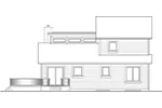 Modern House Plan Rear Elevation - Colbourne Rustic Home 032D-0030 - Search House Plans and More