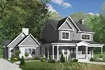 Country House Plan Front Photo 02 - Holberg Arts And Crafts Home 032D-0049 - Search House Plans and More