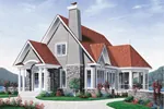 Southern House Plan Front Image - Keithley Mill Cottage Home 032D-0051 - Search House Plans and More