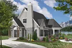Southern House Plan Front Photo 02 - Keithley Mill Cottage Home 032D-0051 - Search House Plans and More