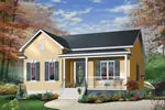 Traditional House Plan Front Image - Bretton Woods Country Home 032D-0097 - Search House Plans and More