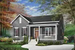 Traditional House Plan Front Photo 01 - Bretton Woods Country Home 032D-0097 - Search House Plans and More