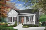 Ranch House Plan Front Photo 02 - Bretton Woods Country Home 032D-0097 - Search House Plans and More