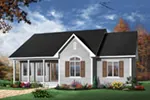 Ranch House Plan Front Photo 01 - Holcomb Hill One-Story Home 032D-0104 - Search House Plans and More