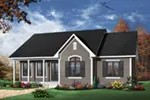 Traditional House Plan Front Photo 02 - Holcomb Hill One-Story Home 032D-0104 - Search House Plans and More