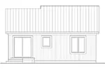 Country House Plan Rear Elevation - La Prairie Narrow Lot Home 032D-0111 - Shop House Plans and More
