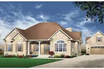Country House Plan Front Image - Amherst Place Country Home 032D-0112 - Search House Plans and More