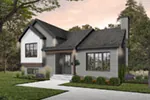 Contemporary House Plan Front Photo 01 - Lyndon Country Home 032D-0141 - Shop House Plans and More