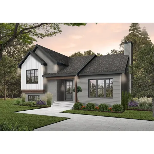 Ranch House Plan Front Photo 02 - Lyndon Country Home 032D-0141 - Shop House Plans and More