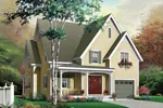 Traditional House Plan Front Photo 02 - Manteo Neoclassical Country Home 032D-0225 - Shop House Plans and More