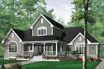 Country House Plan Front Photo 02 - Laurenburg Country Farmhouse 032D-0231 - Shop House Plans and More