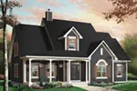Neoclassical House Plan Front Photo 02 - Caswell Place Country Home 032D-0232 - Search House Plans and More
