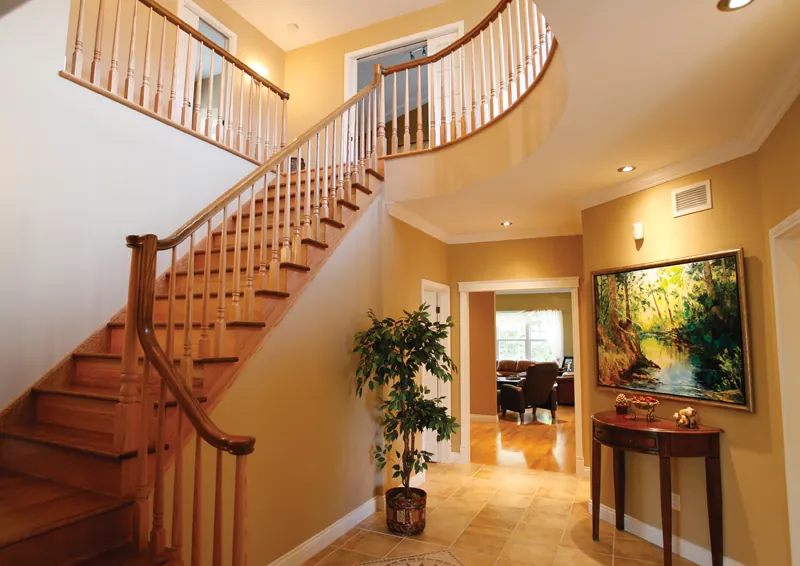 Stairs Photo 02 - Verona Terrace European Home 032D-0235 - Shop House Plans and More