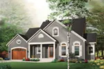 Traditional House Plan Front Photo 01 - Jackson Crest Traditional Home 032D-0244 - Search House Plans and More