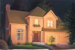 Front Image - Albertson Traditional Home 032D-0251 - Search House Plans and More