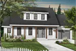 Colonial House Plan Front Photo 05 - Laurel Creek Country Style Home 032D-0254 - Shop House Plans and More