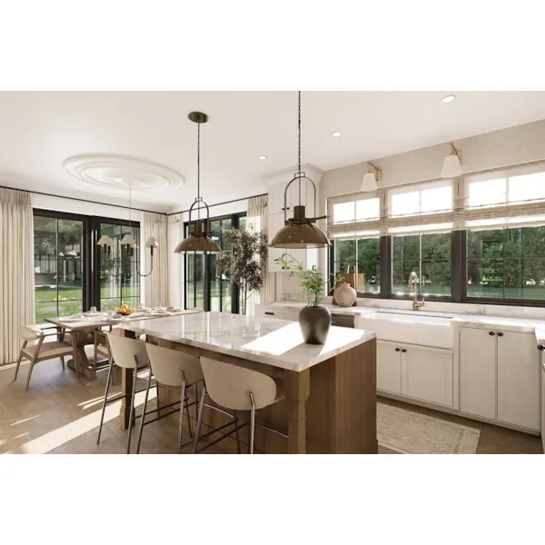 Acadian House Plan Kitchen Photo 01 - Dunbridge Country Home 032D-0260 - Search House Plans and More