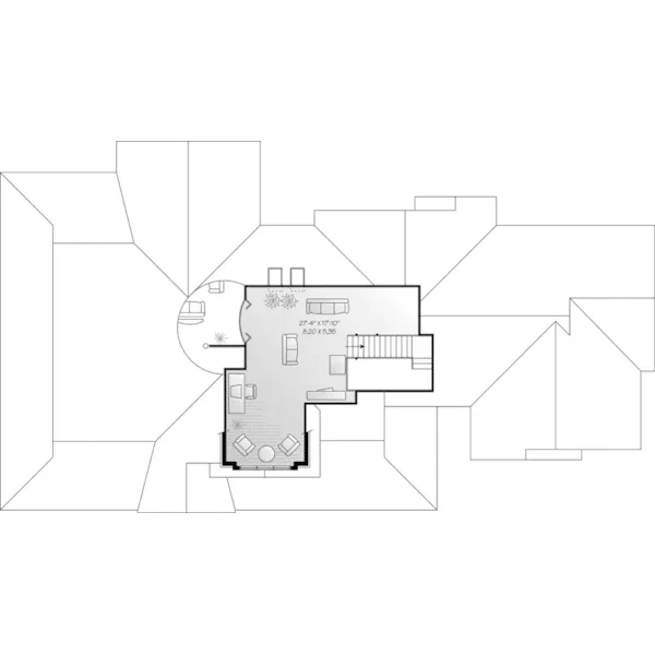 Second Floor - Grover Point Craftsman Home 032D-0262 - Search House Plans and More