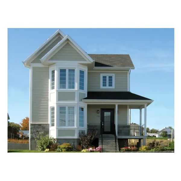 Stylish Arts & Crafts House With Cheerful Bay Window