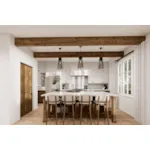 Colonial House Plan Kitchen Photo 01 - Geyer Hill Country French Home 032D-0276 - Search House Plans and More