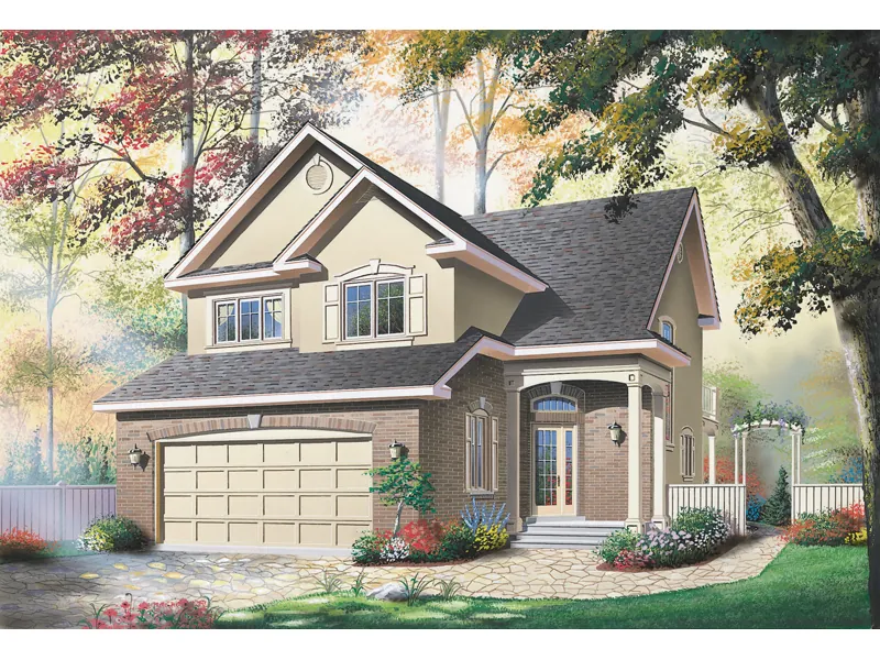 Southern House Plan Front Image - Pomeroy Park Traditional Home 032D-0342 - Shop House Plans and More