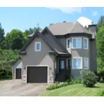 Traditional Two-Story Home With Double Bay