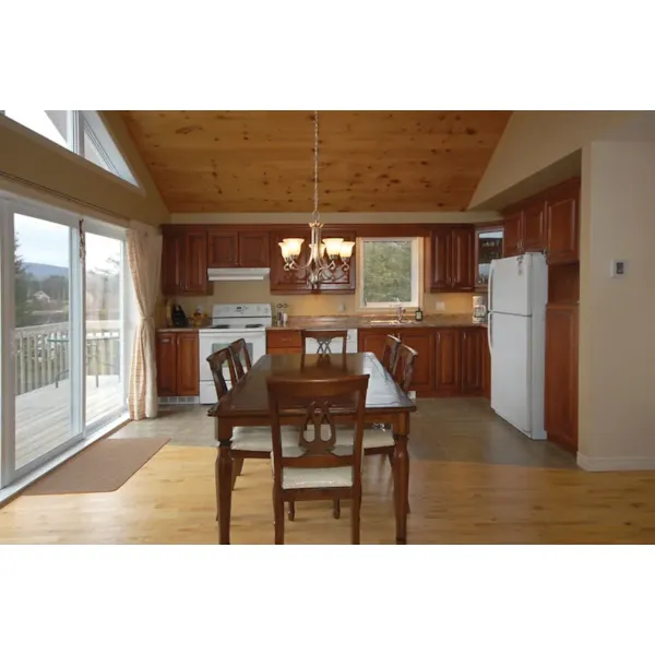 Country House Plan Kitchen Photo 01 - Neville Peak Mountain Home 032D-0363 - Shop House Plans and More